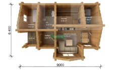 Проект бани Затея